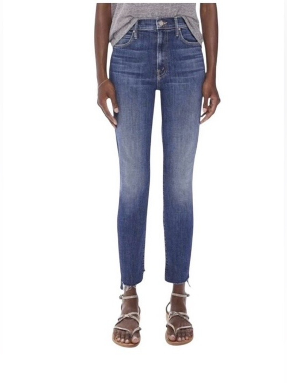 MOTHER The Stunner Zip Two Step Fray Jeans, size 29